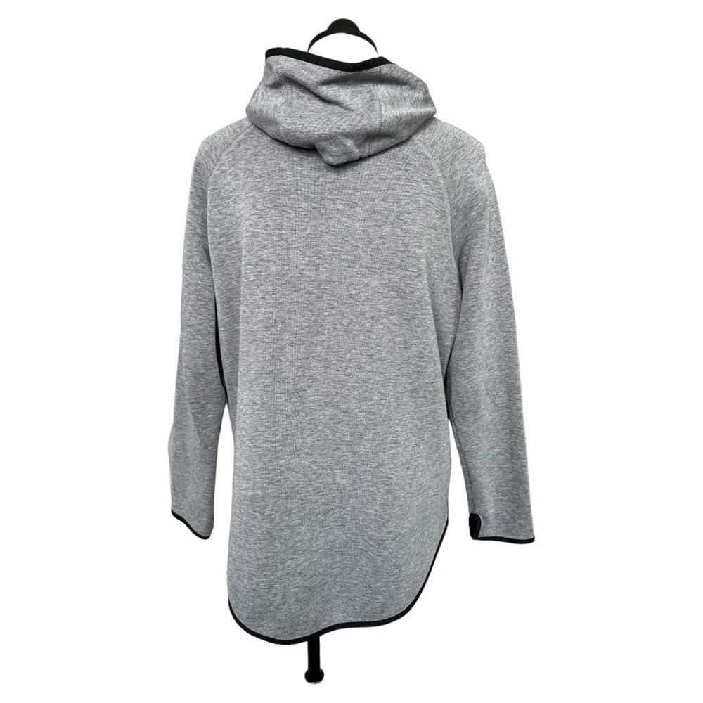 Nike Sportswear Tech Fleece Women's Full Zip Cape Hoodie Carbon Heath Size Large - Picture 5 of 16